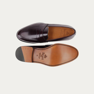 Suela Goodyear Welt del mocasín Berwick burdeos